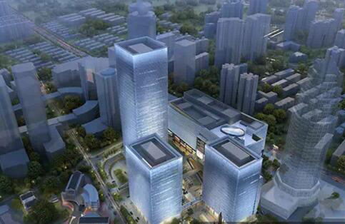 90后年轻人成上海新地标建筑浦东金融广场建