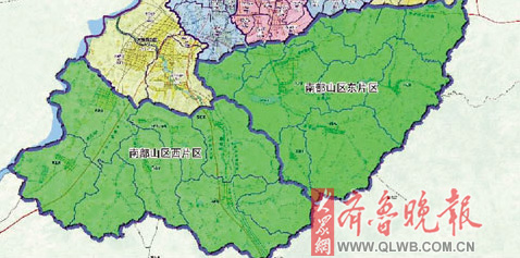 济南南控规划公示+南部东西两片齐飞(图)