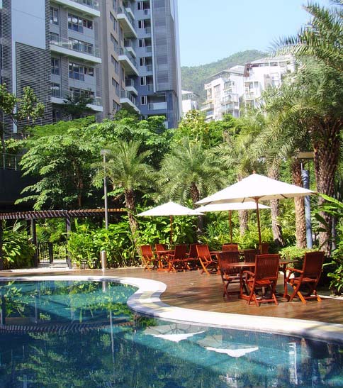 招商地产各地项目效果图:半山海景 兰溪谷(深圳